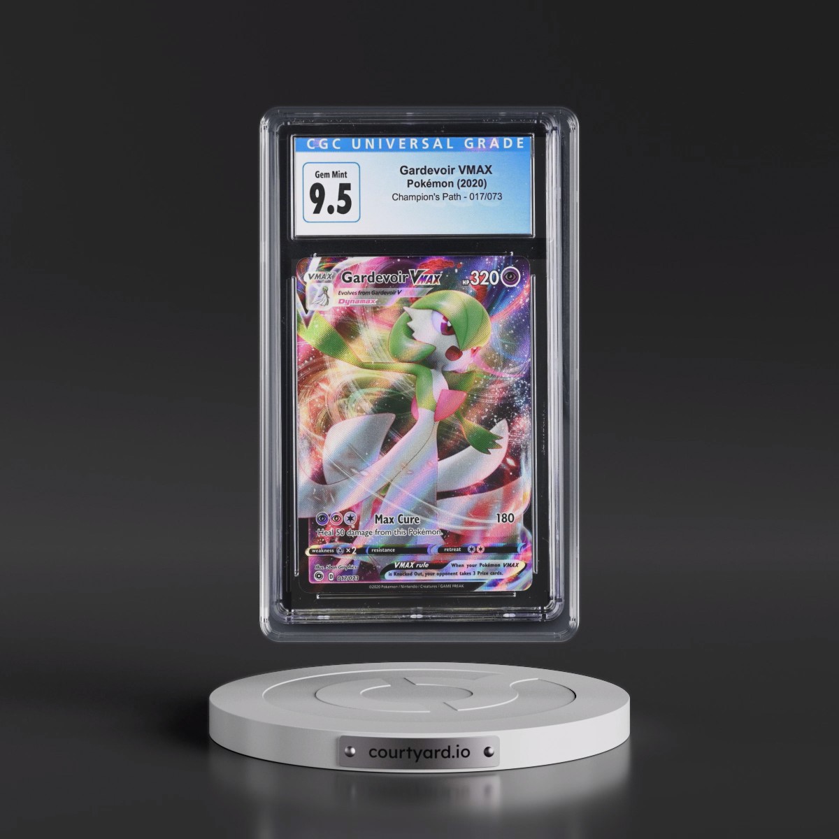 2020 Champion's Path #017/073 Gardevoir VMAX - Holo (CGC 10 GEM MINT)