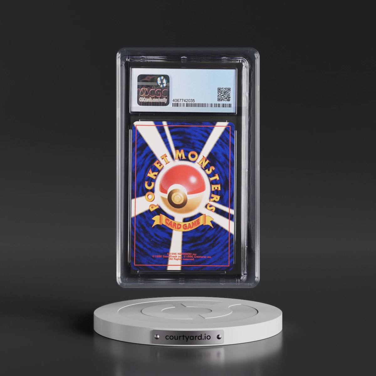 1999 Neo Premium File Cyndaquil - No Rarity (CGC 10 PRISTINE)