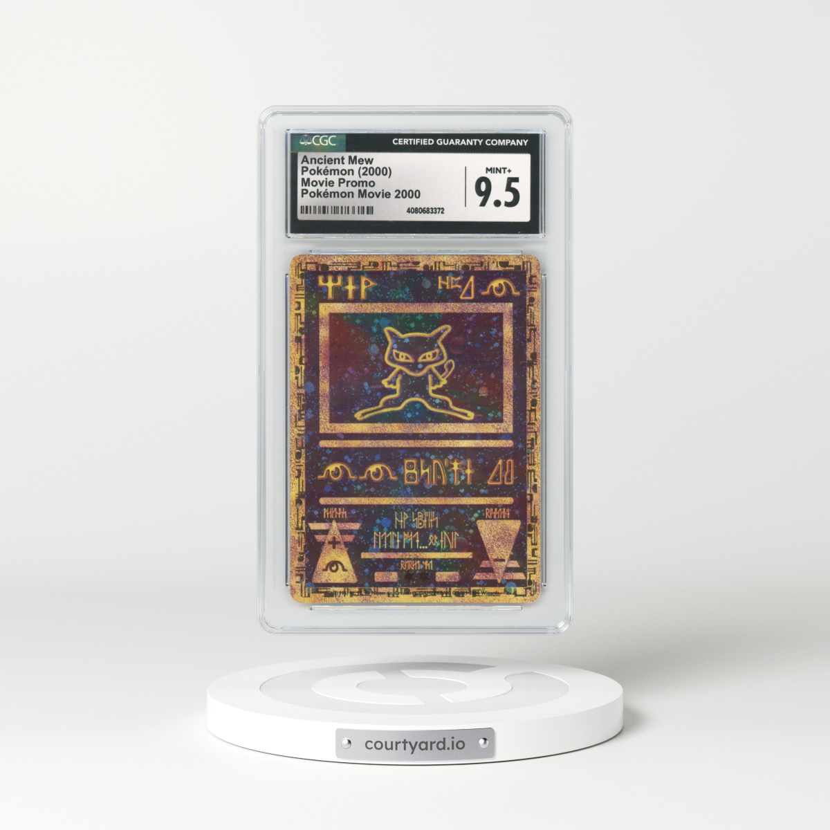 2000 Pokemon Movie Promo Ancient Mew - Full Art Holo (CGC 9.5 MINT+)