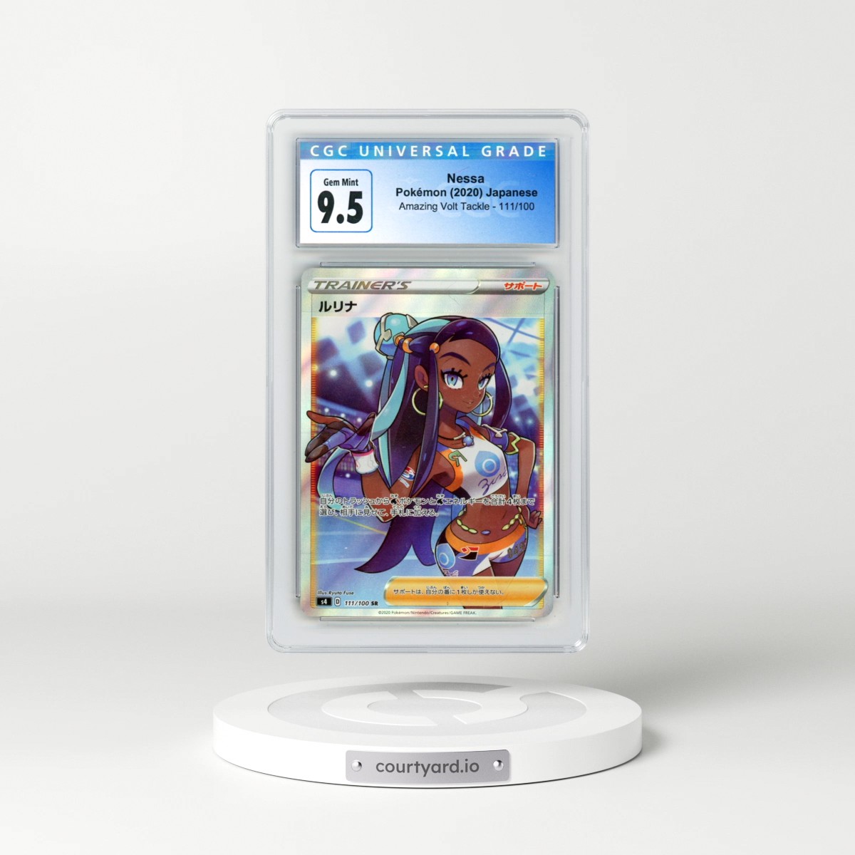 2020 Amazing Volt Tackle #111/100 Nessa (CGC 10 GEM MINT)