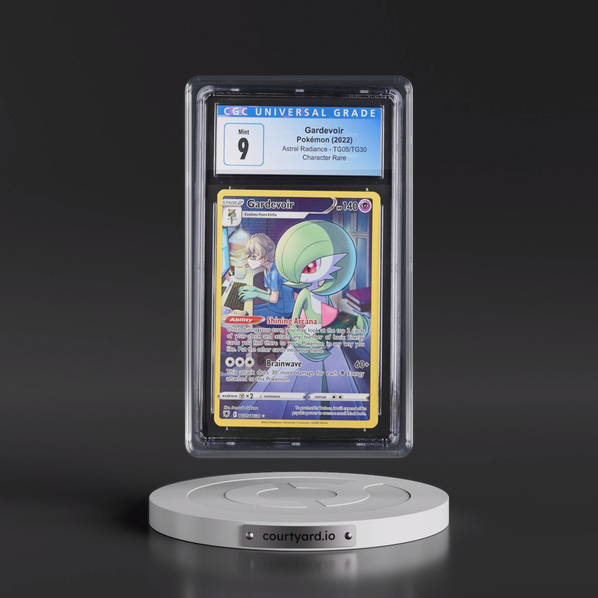 Astral Radiance #TG05/TG30 Gardevoir - Trainer Gallery Holo (CGC 9 MINT)