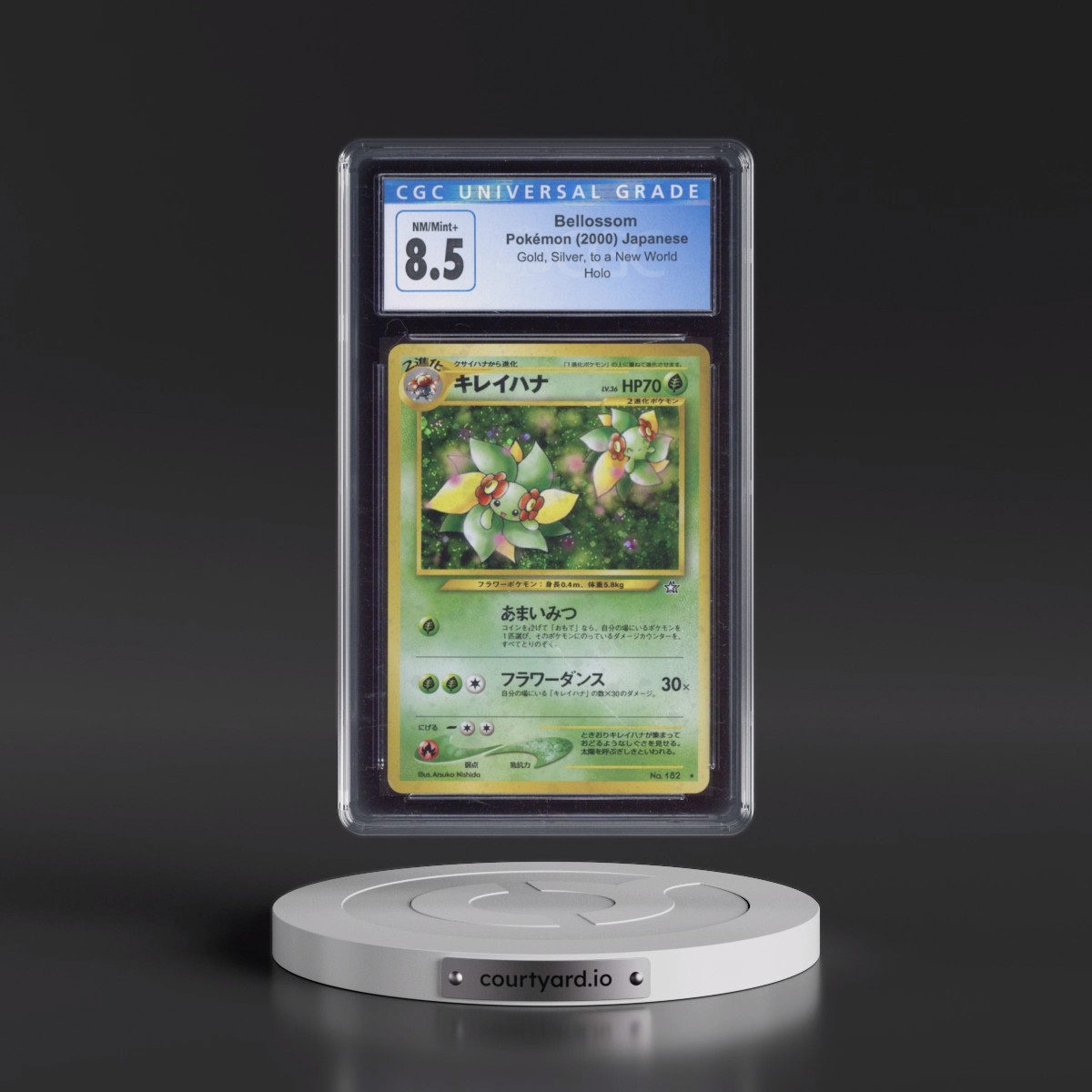 1999 Gold, Silver, to a New World Bellossom - Holo CGC 8.5