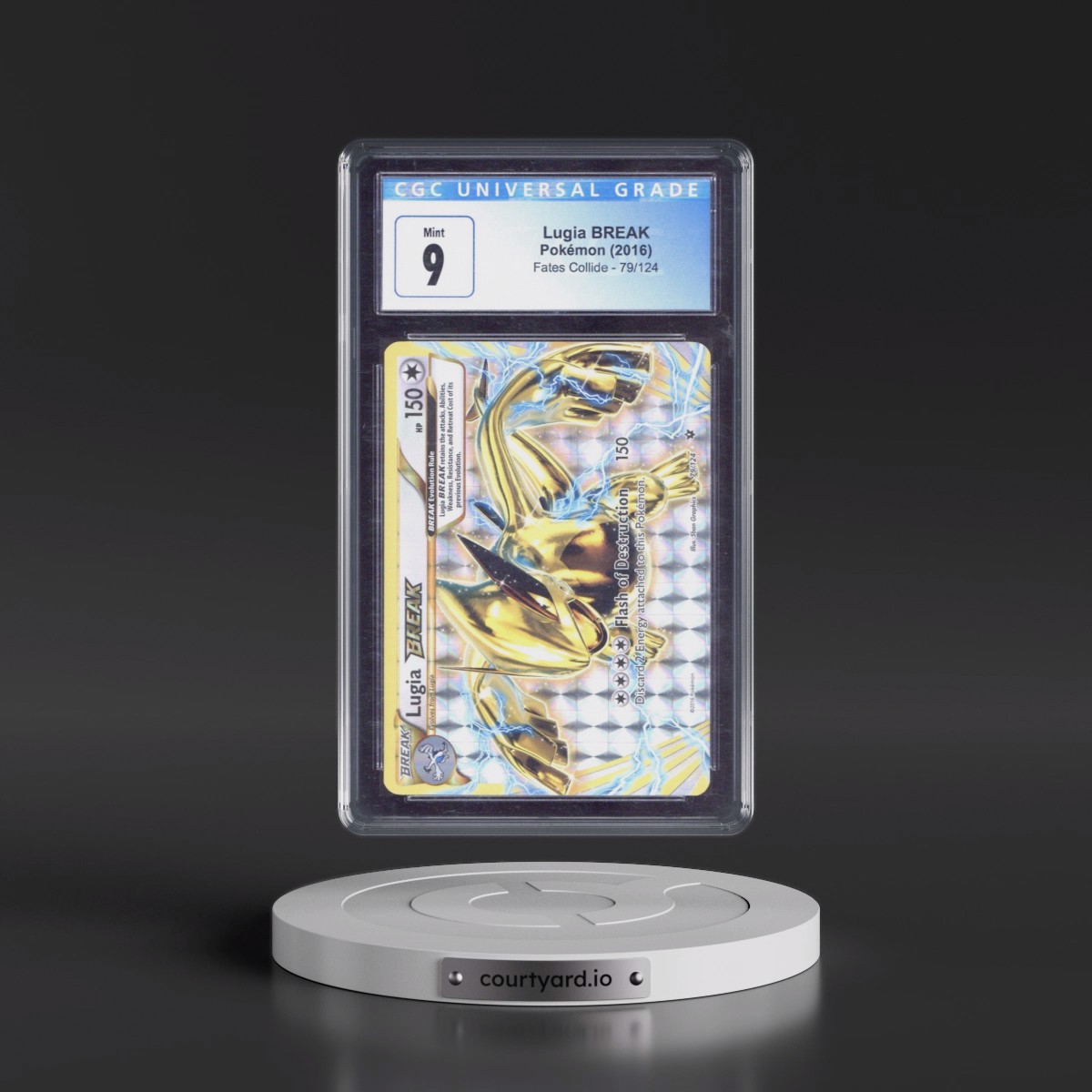 2016 Fates Collide #79/124 Lugia BREAK - Holo (CGC 9 MINT)