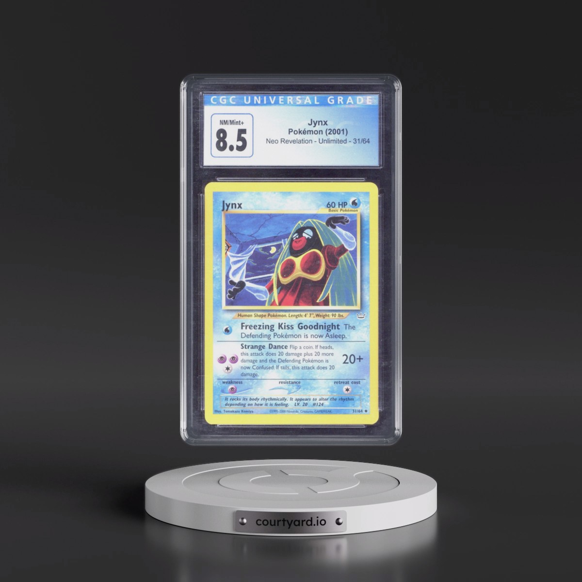2001 Neo Revelation #31/64 Jynx (CGC 8.5 NM-MT+)