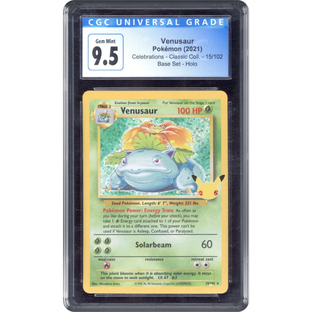 Celebrations - Venusaur - Base Set
