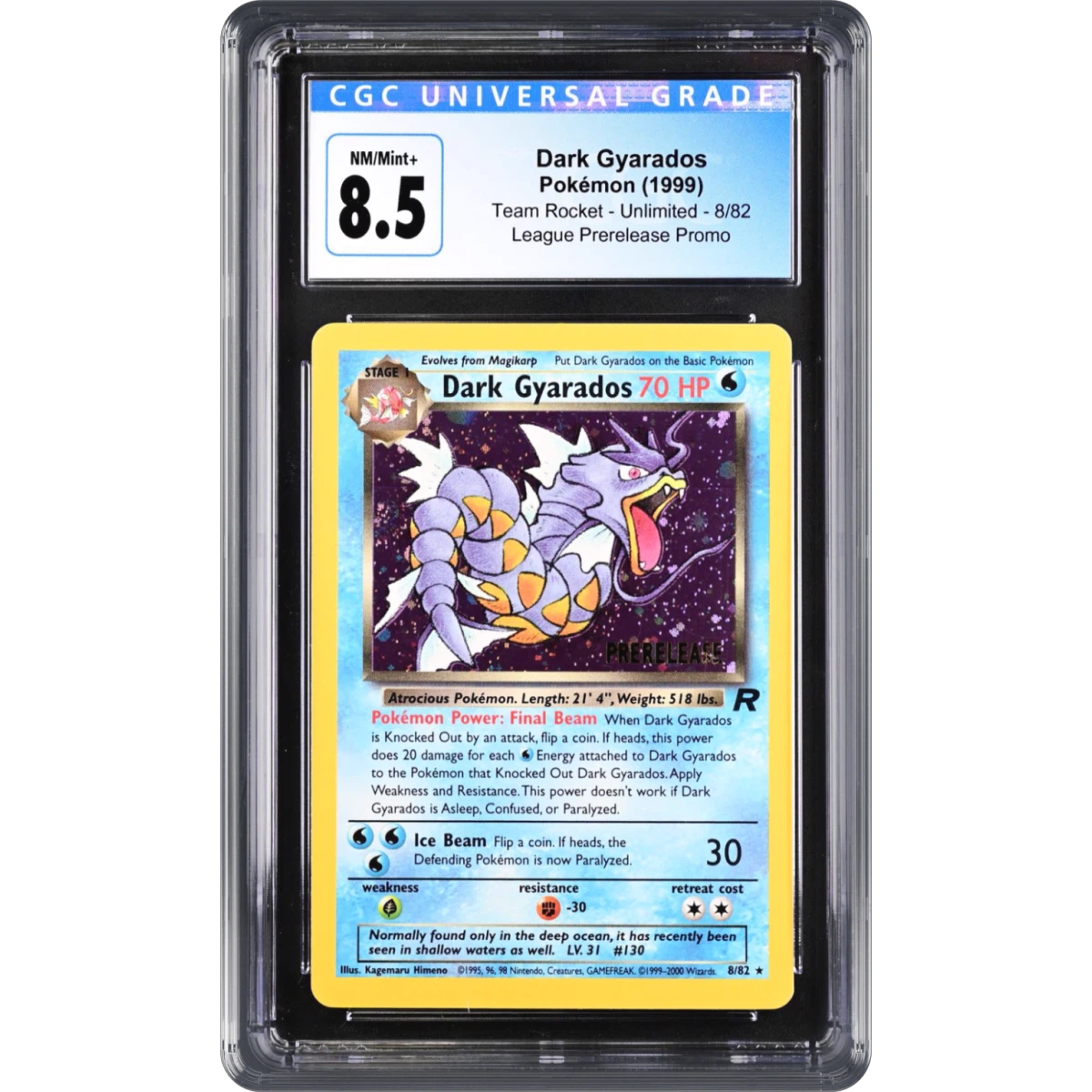 Dark Gyarados - League Prerelease ( ) ( MT+)