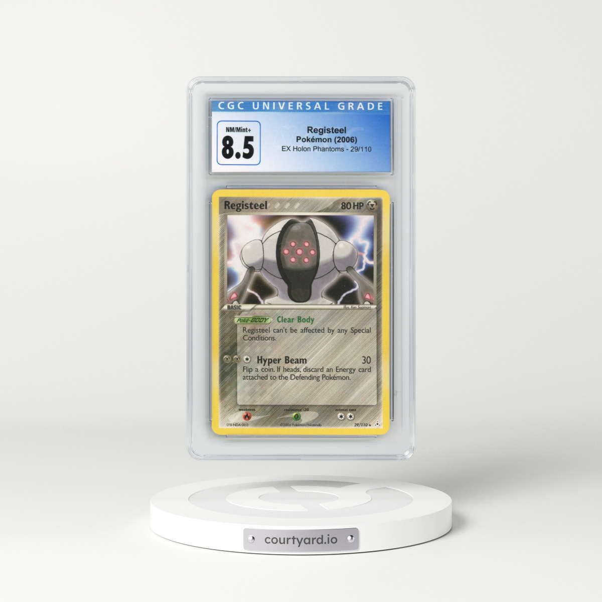 2006 EX Holon Phantoms #29/110 Registeel (CGC 8.5 NM-MT+)