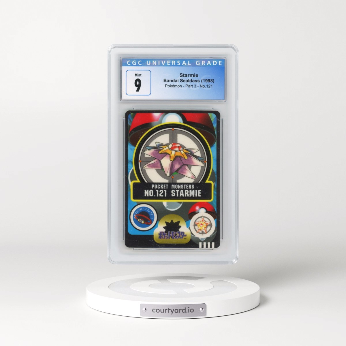 1998 Pokémon - Part 3 #121 Starmie (CGC 9 MINT)