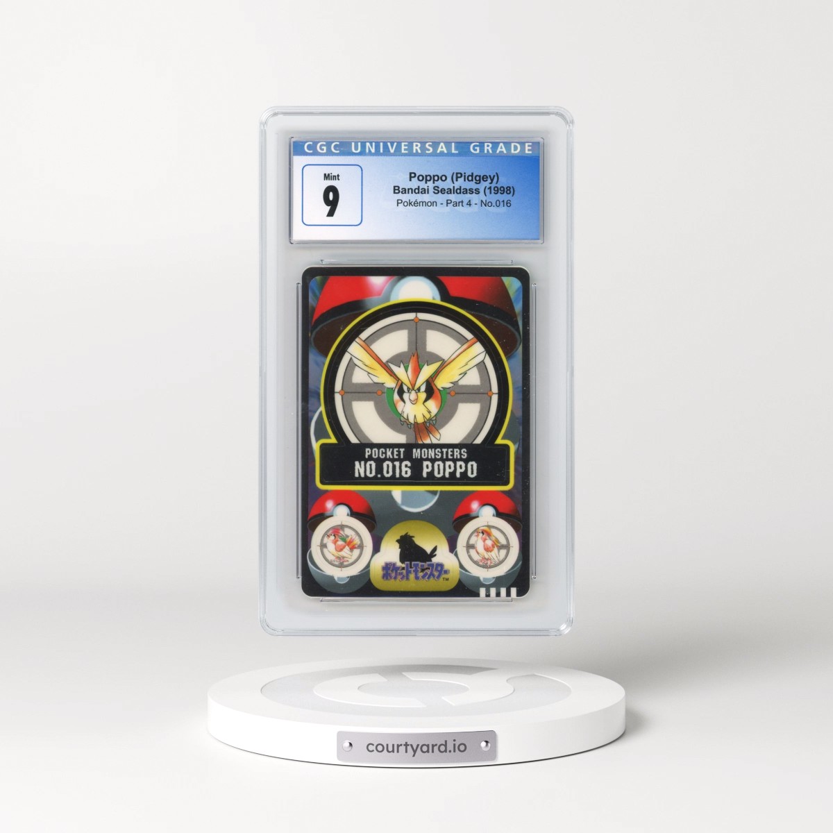 1998 Pokémon - Part 4 #016 Pidgey (CGC 9 MINT)