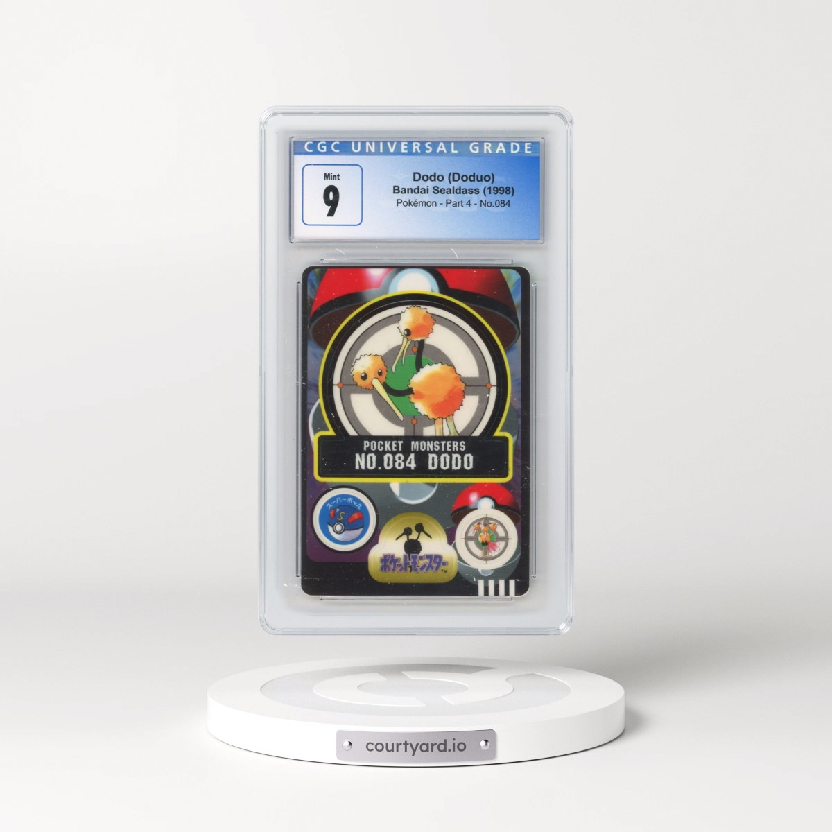 1998 Pokémon - Part 4 #084 Dodo (Doduo) (CGC 9 MINT)