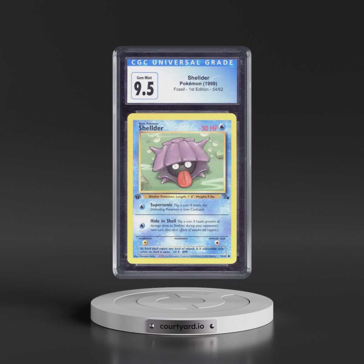 first edition shellder pokemon card 1999 Shellder 1st Edition