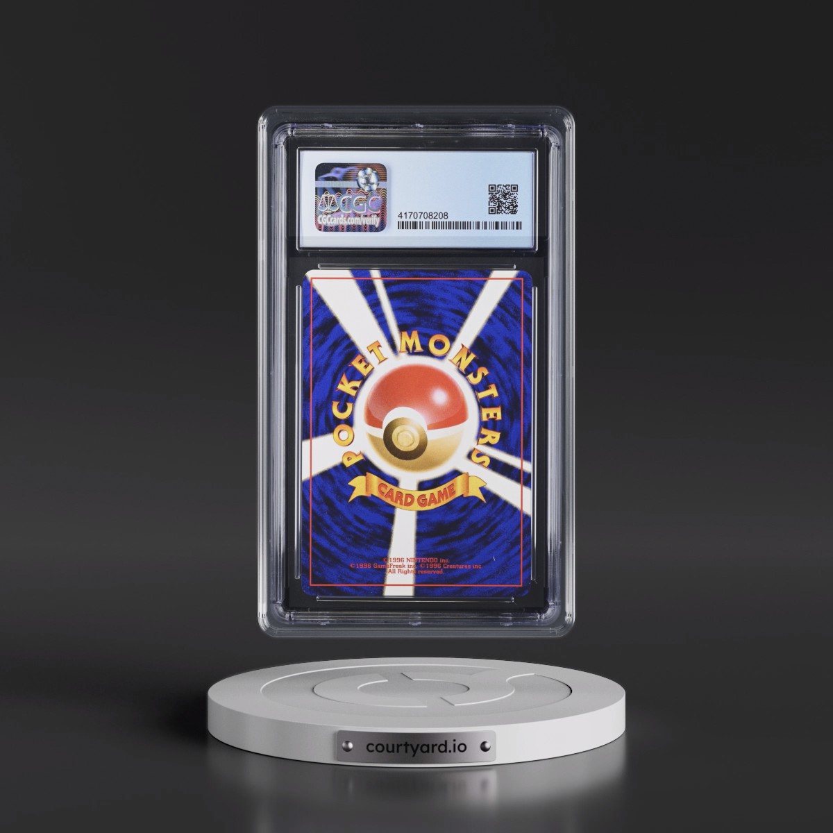 1999 Neo Premium File Cyndaquil - No Rarity (CGC 10 PRISTINE)