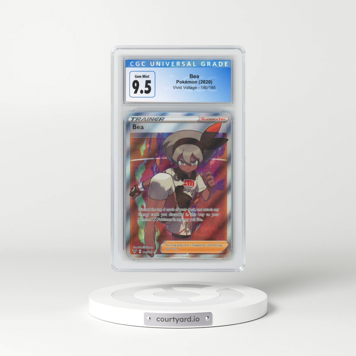 2020 Vivid Voltage #180/185 Bea (CGC 10 GEM MINT)