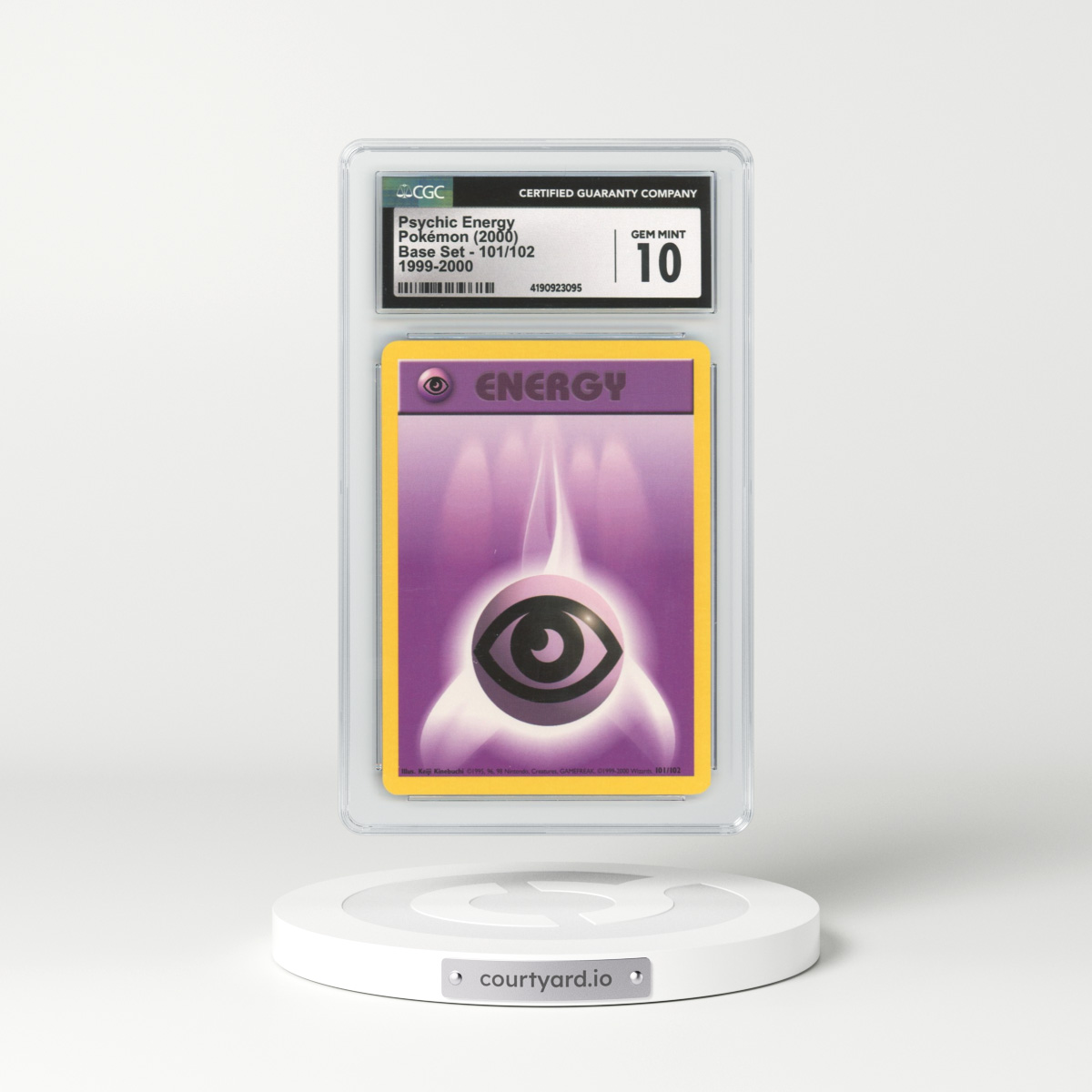 2000 Base Set #101 Psychic Energy (CGC 10 GEM MINT)