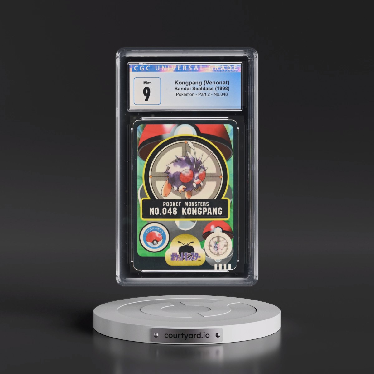 1997 Pokémon - Part 2 #048 Venonat (CGC 9 MINT)