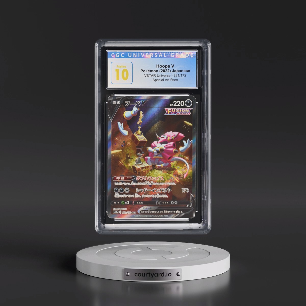 2022 VSTAR Universe Hoopa V - Special Art Rare Holo #231/172 CGC 10