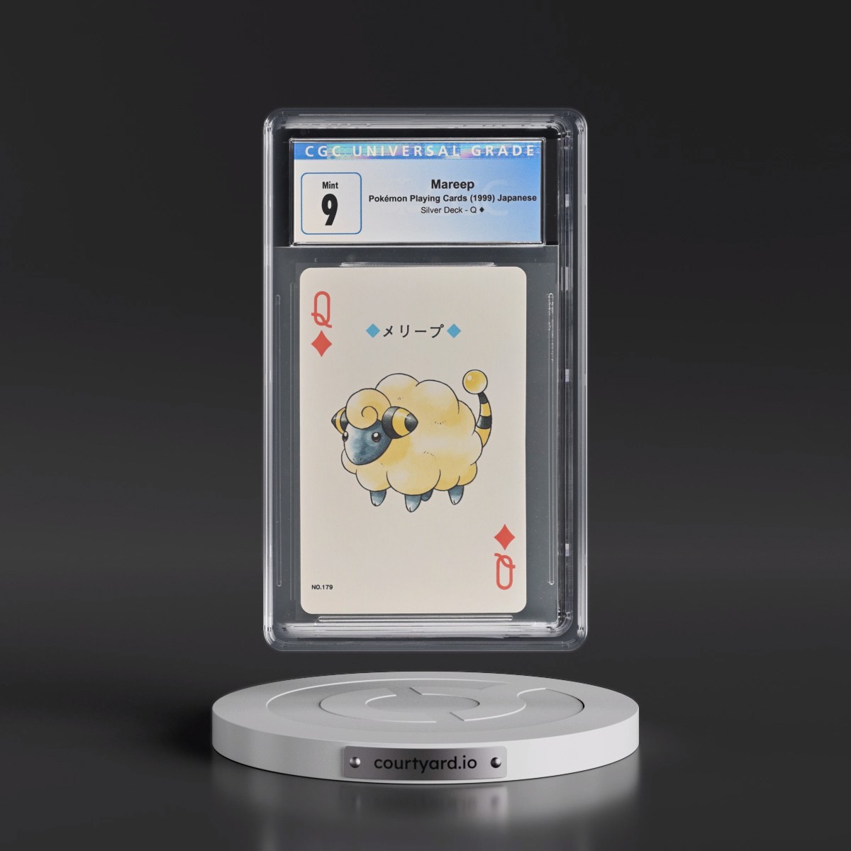 1999 Silver Deck (Lugia Deck) #Q¦ Mareep (CGC 9 MINT)