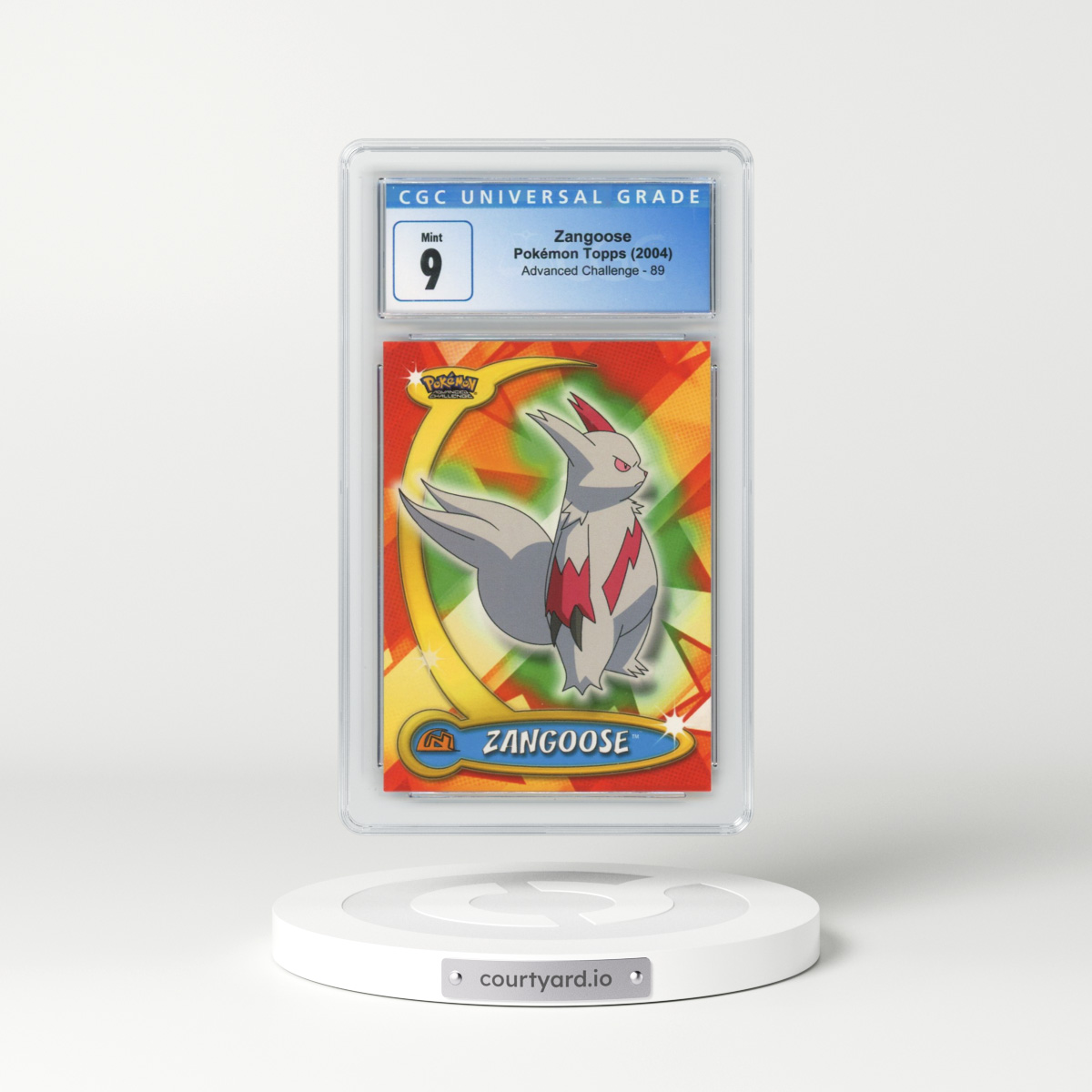 2004 Advanced Challenge #89 Zangoose (CGC 9 MINT)