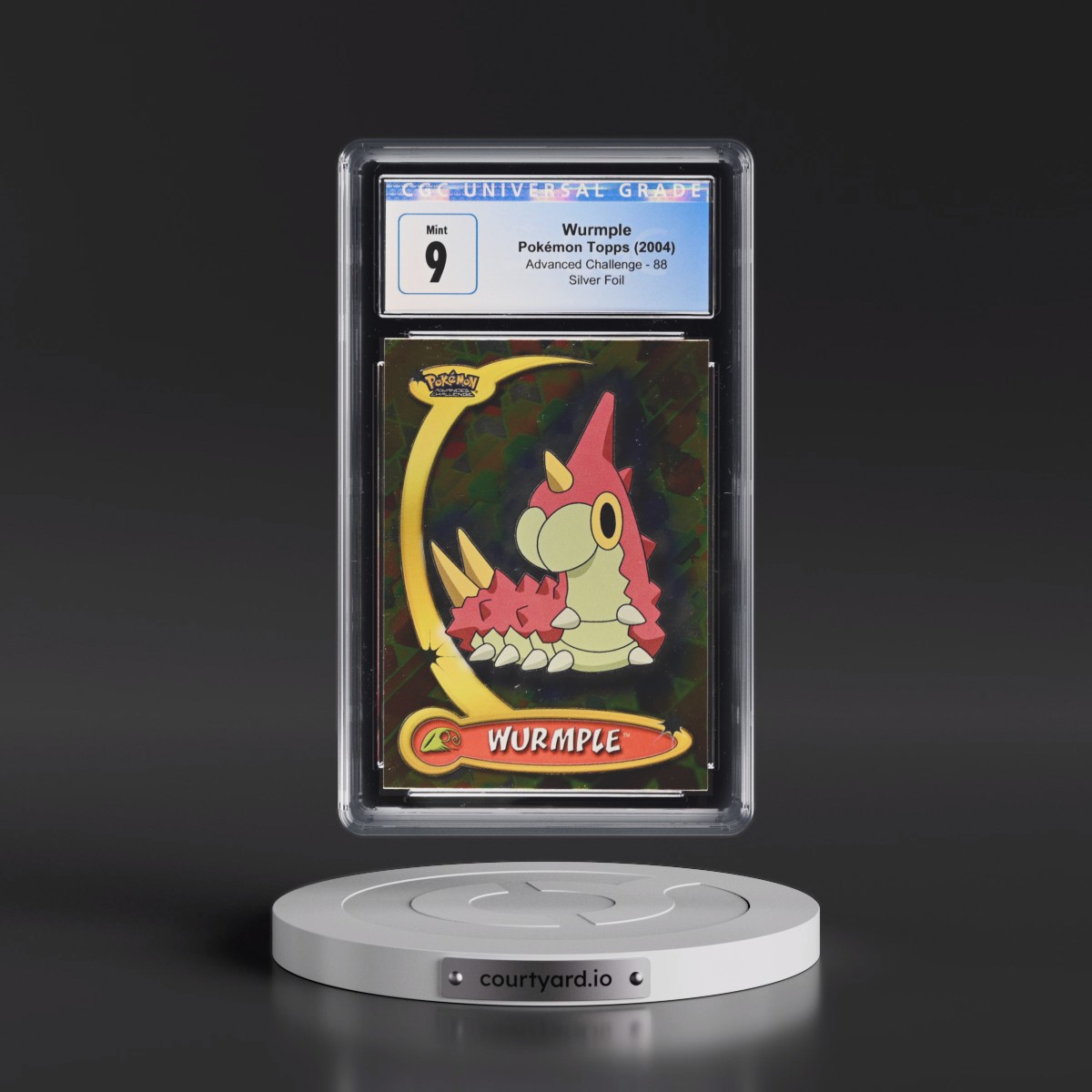 2004 Advanced Challenge #88 Wurmple - Silver Foil (CGC 9 MINT)