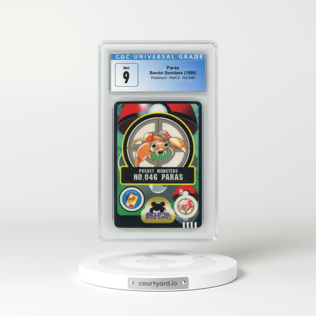 1998 Pokémon - Part 2 #046 Paras (CGC 9 MINT)