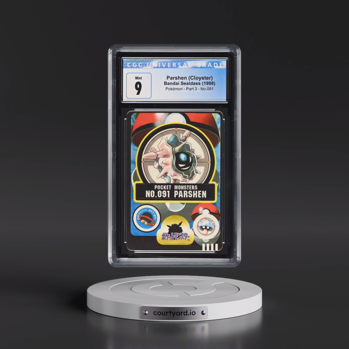 1998 Pokémon - Part 3 #091 Cloyster (CGC 9 MINT)