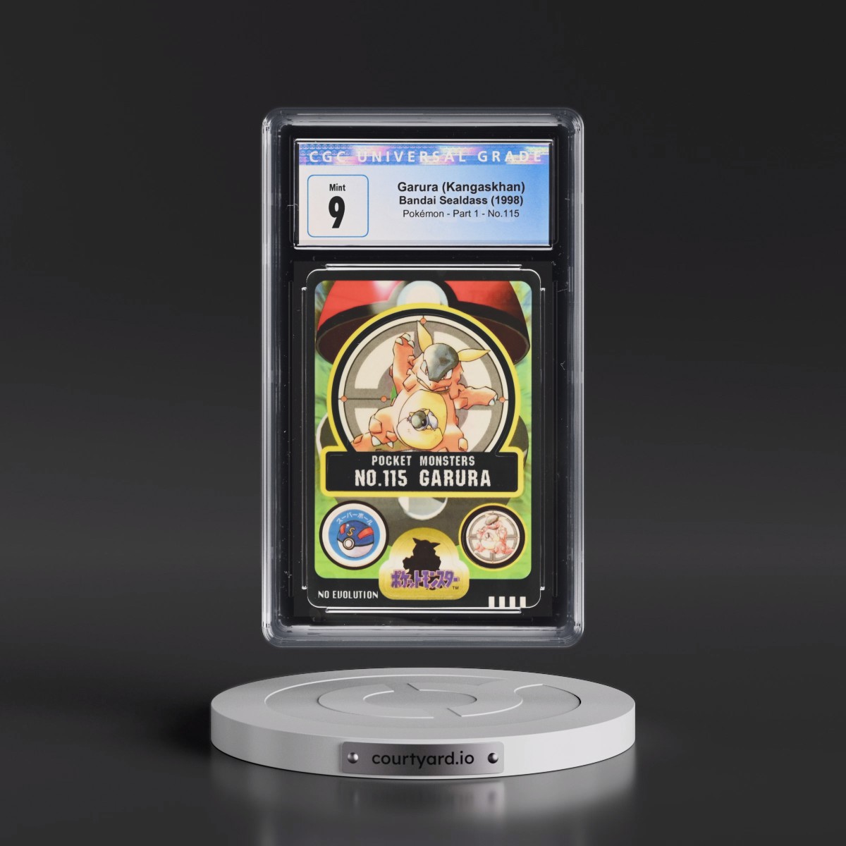 1998 Pokémon - Part 1 #115 Kangaskhan (CGC 9 MINT)