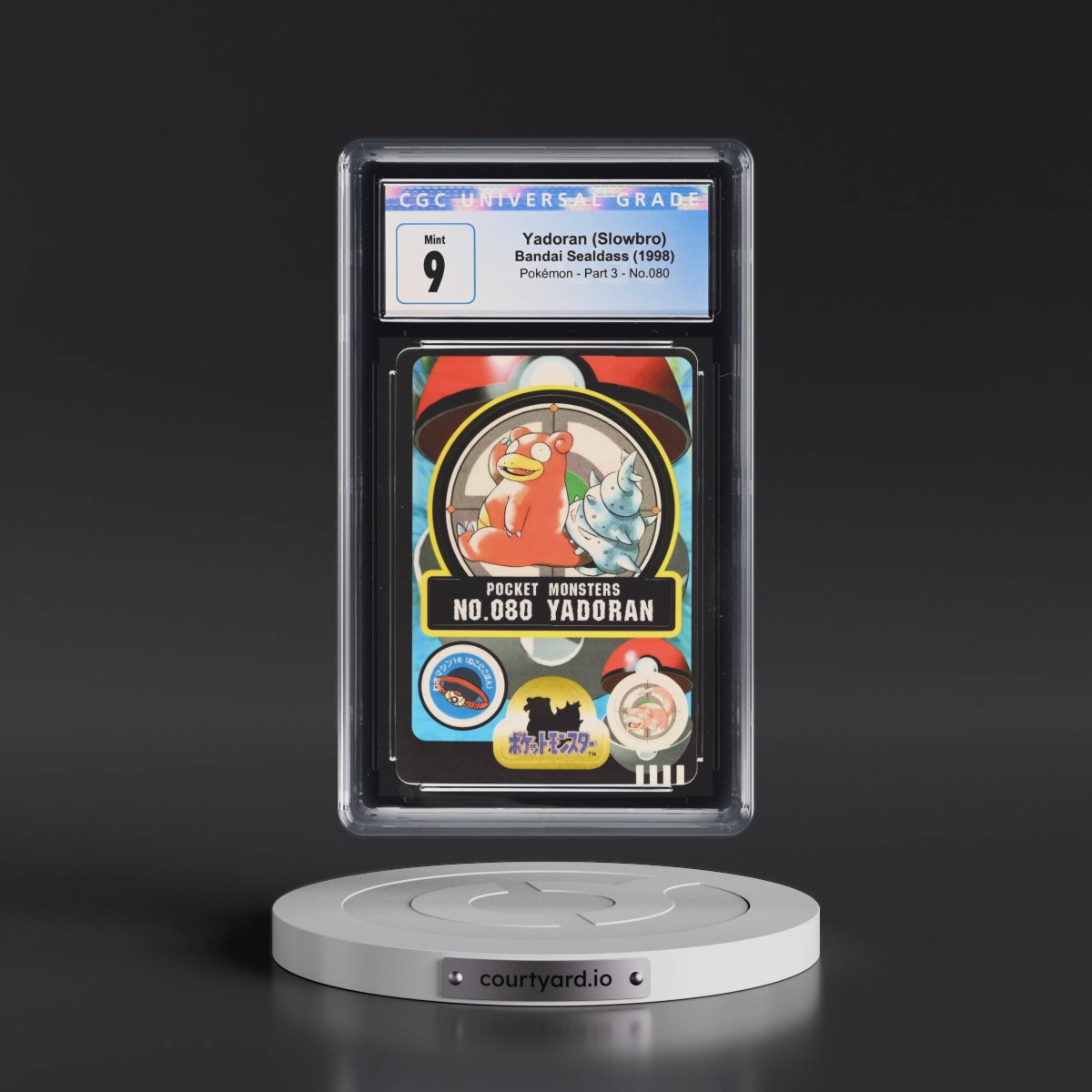 1998 Pokémon - Part 3 #080 Slowbro (CGC 9 MINT)