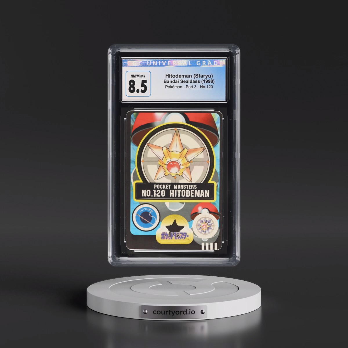 1998 Pokémon - Part 3 #120 Staryu (CGC 8.5 NM-MT+)