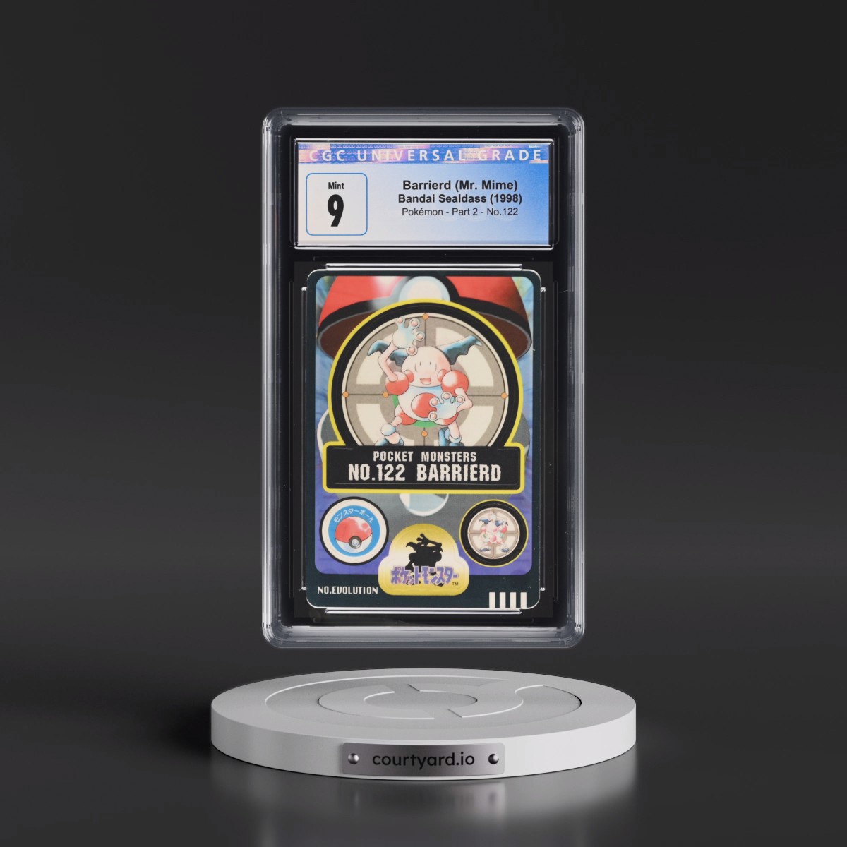 1997 Pokémon - Part 2 #122 Mr. Mime (CGC 9 MINT)