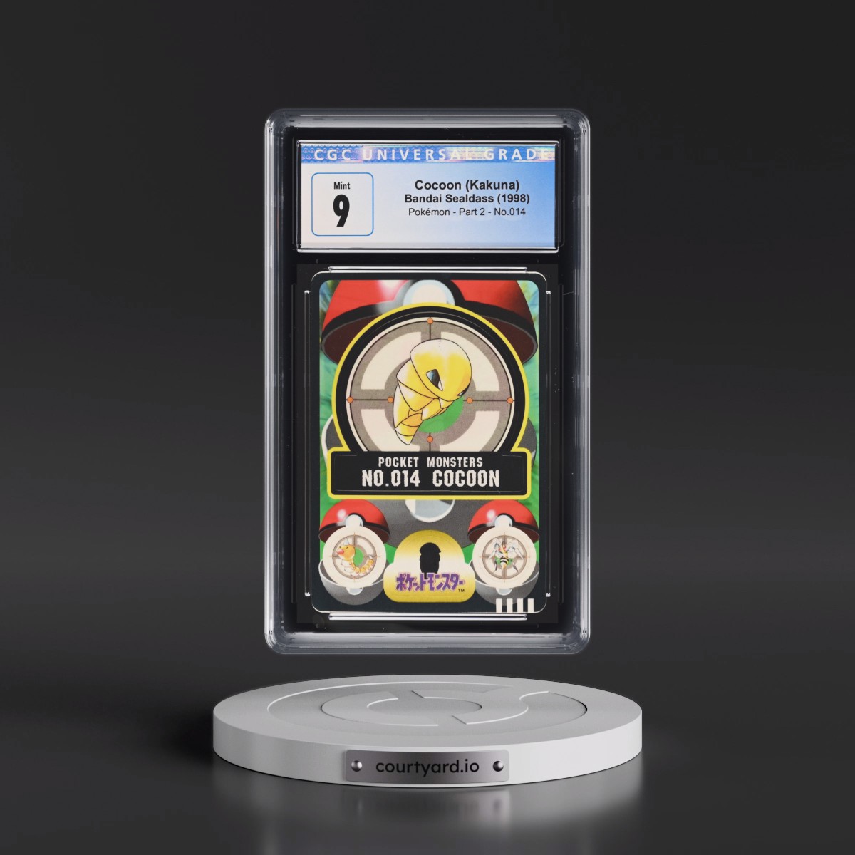 1997 Pokémon - Part 2 #014 Kakuna (CGC 9 MINT)