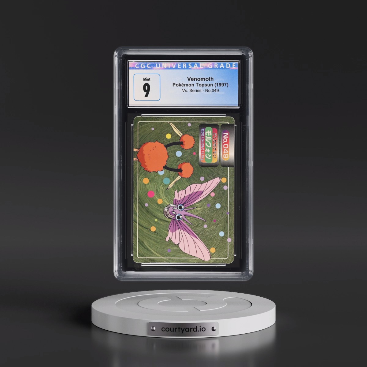 1997 (Two Pokémon) Vs. Series #049 Venomoth (CGC 9 MINT)