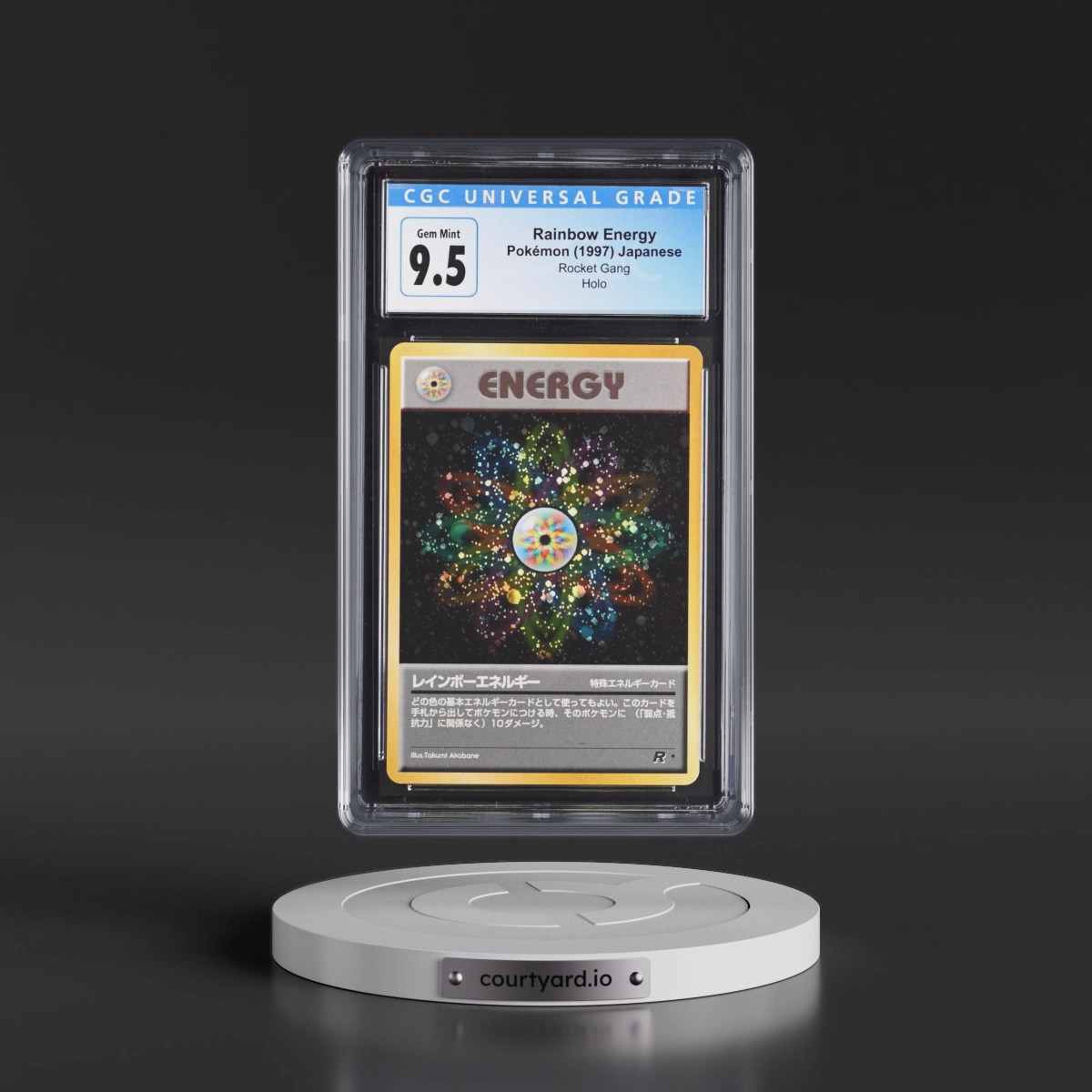 1997 Rocket Gang Rainbow Energy - Holo (CGC 10 GEM MINT)