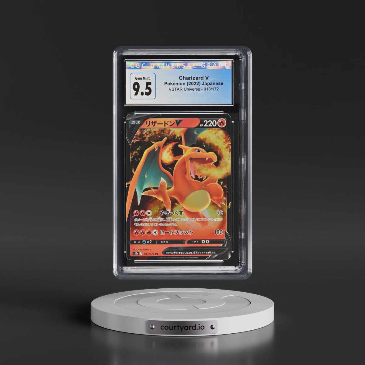 2022 VSTAR Universe #013/172 Charizard V - Holo (CGC 10 GEM MINT)