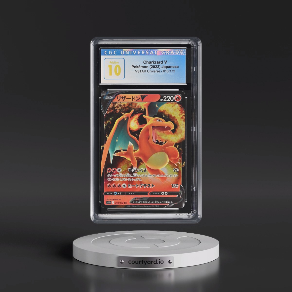 2022 VSTAR Universe #013/172 Charizard V - Holo (CGC 10 PRISTINE)
