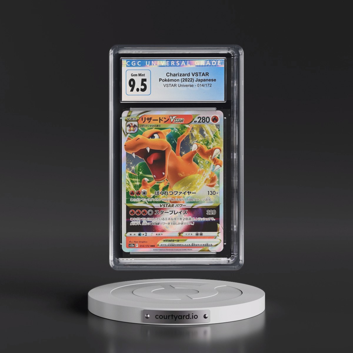 2022 VSTAR Universe #014/172 Charizard VSTAR - Holo (CGC 10 GEM MINT)
