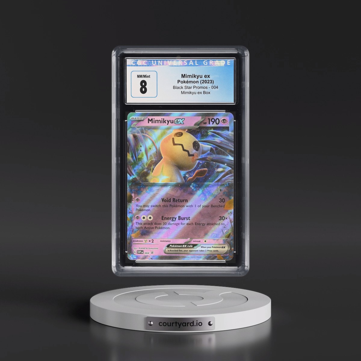 2023 Black Star Promos - Scarlet & Violet SVPEN #004 Mimikyu ex - (Holo) (CGC 8 NM-MT)