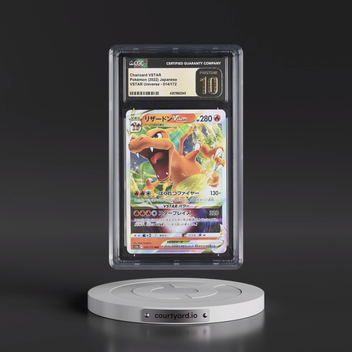2022 VSTAR Universe #014/172 Charizard VSTAR - Holo (CGC 10 PRISTINE)