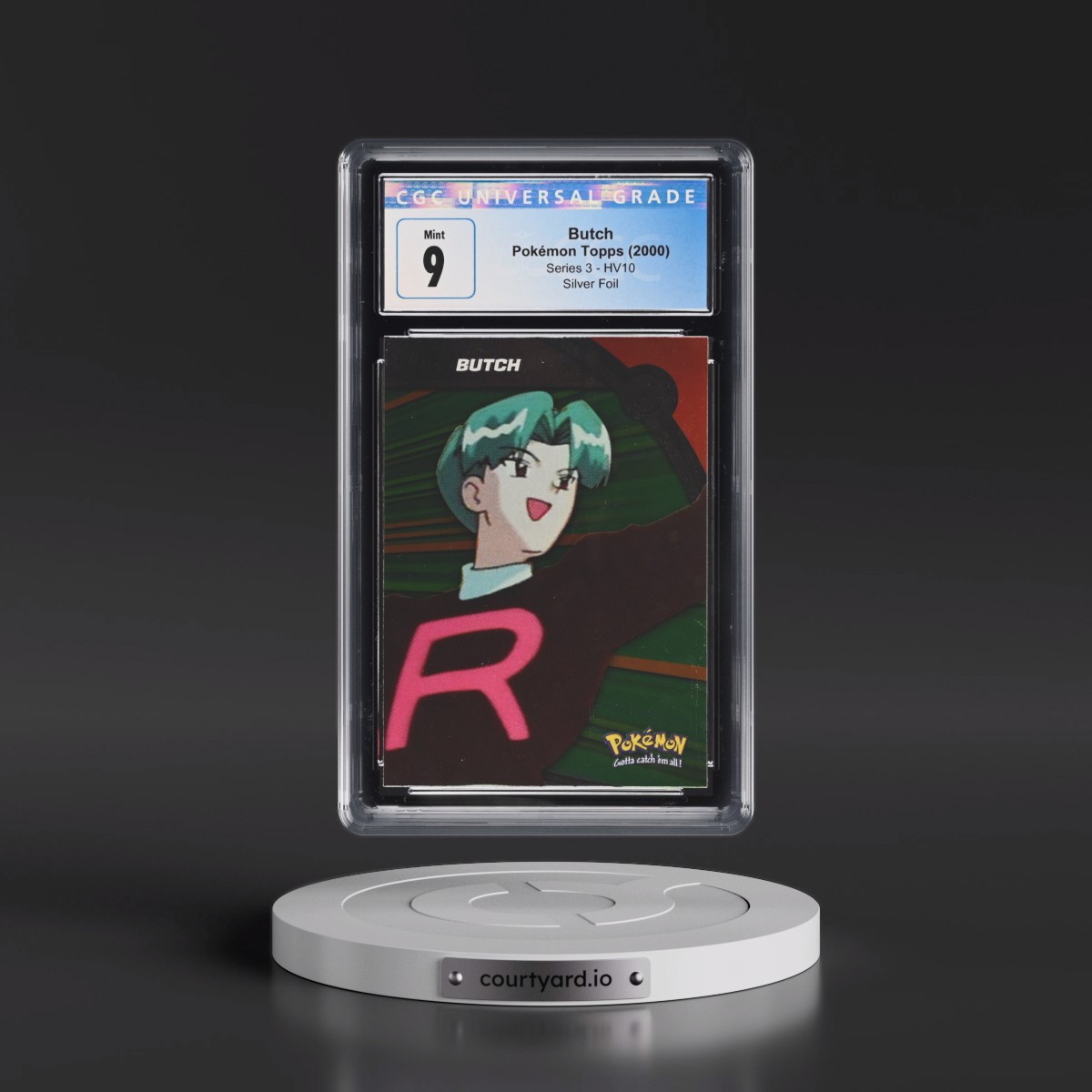 2000 Series 3 (Oval Nintendo Seal) #HV10 Butch - Silver Foil (CGC 9 MINT)
