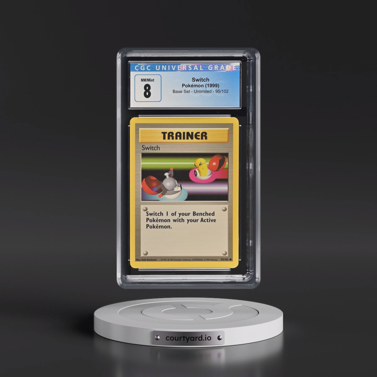 1999 Base Set #95/102 Switch (CGC 8 NM-MT)