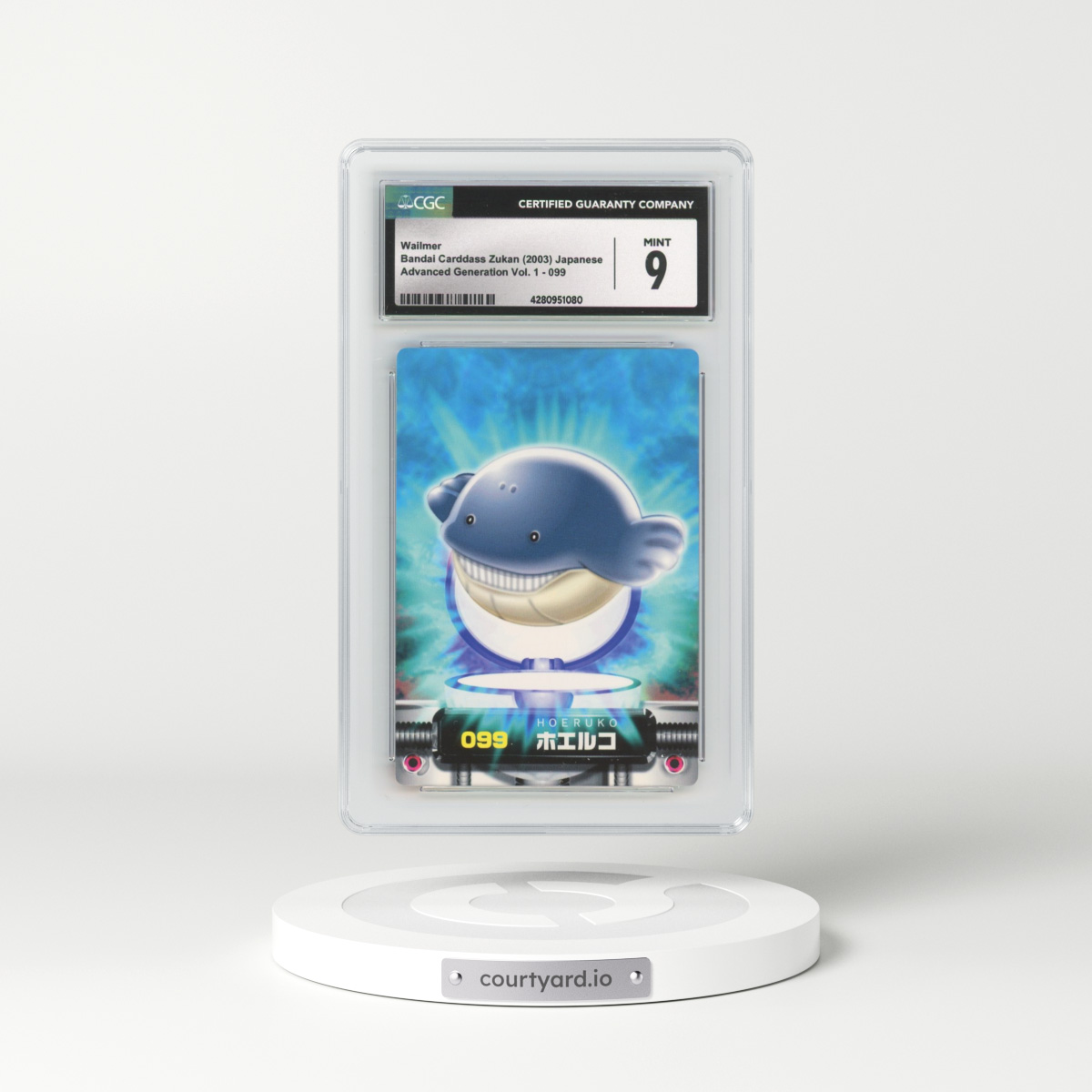 2003 Advanced Generation Vol. 1 #099 Wailmer (CGC 9 MINT)