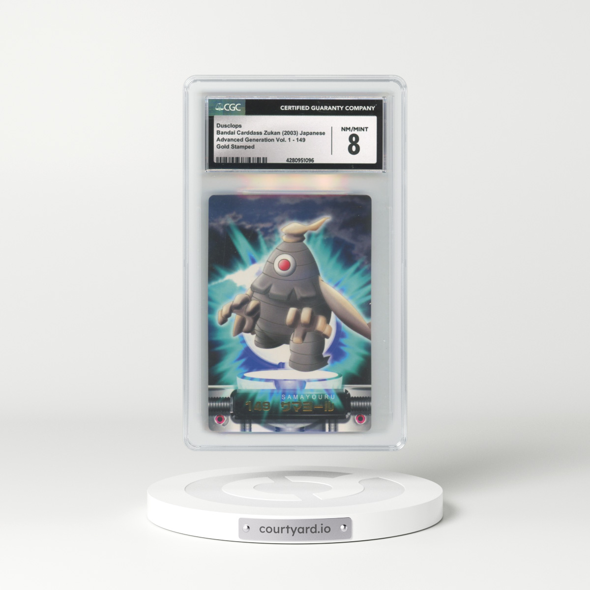 2003 Advanced Generation Vol. 1 #149 Dusclops - Gold Stamped (CGC 8 NM-MT)