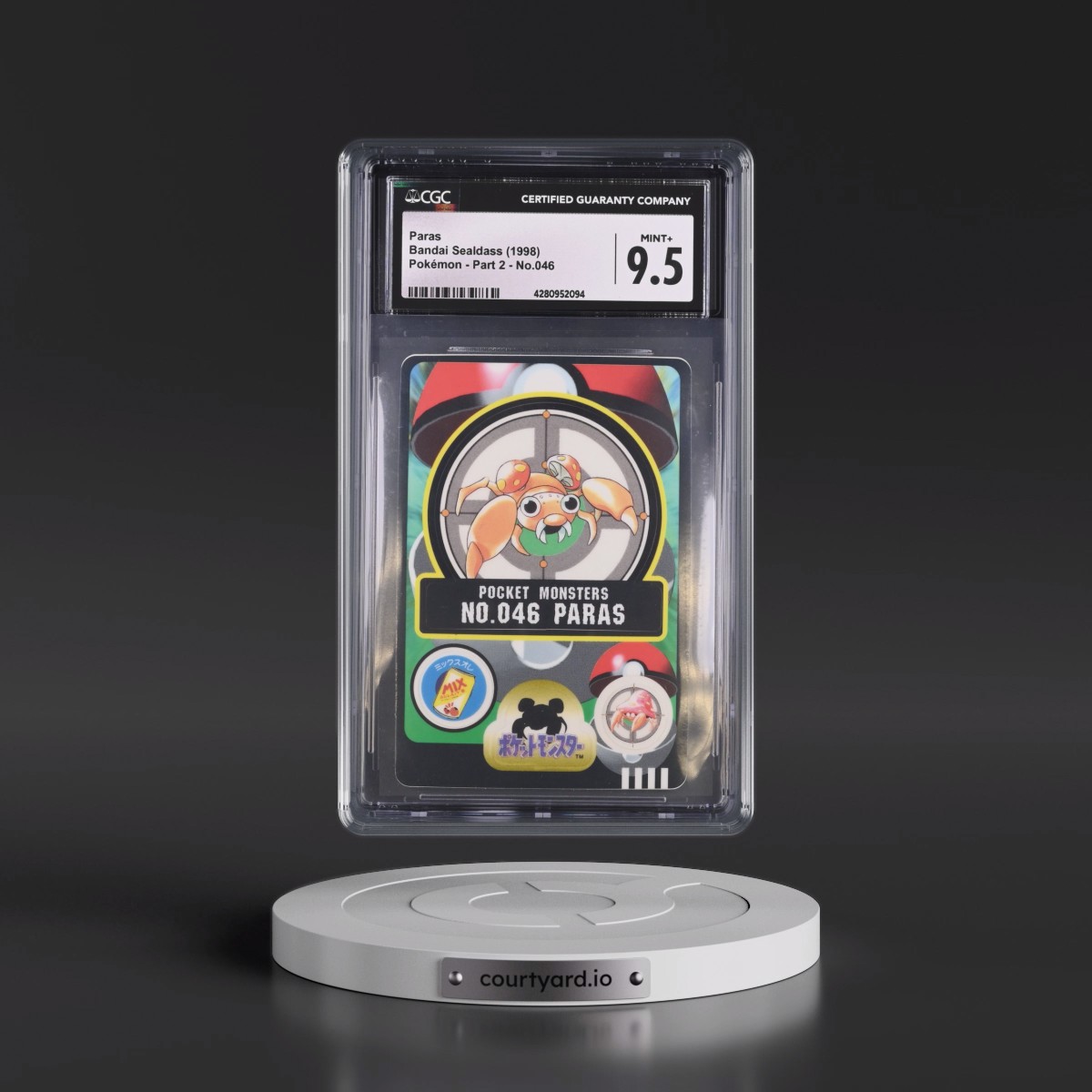 1998 Pokémon - Part 2 #046 Paras (CGC 10 GEM MINT)