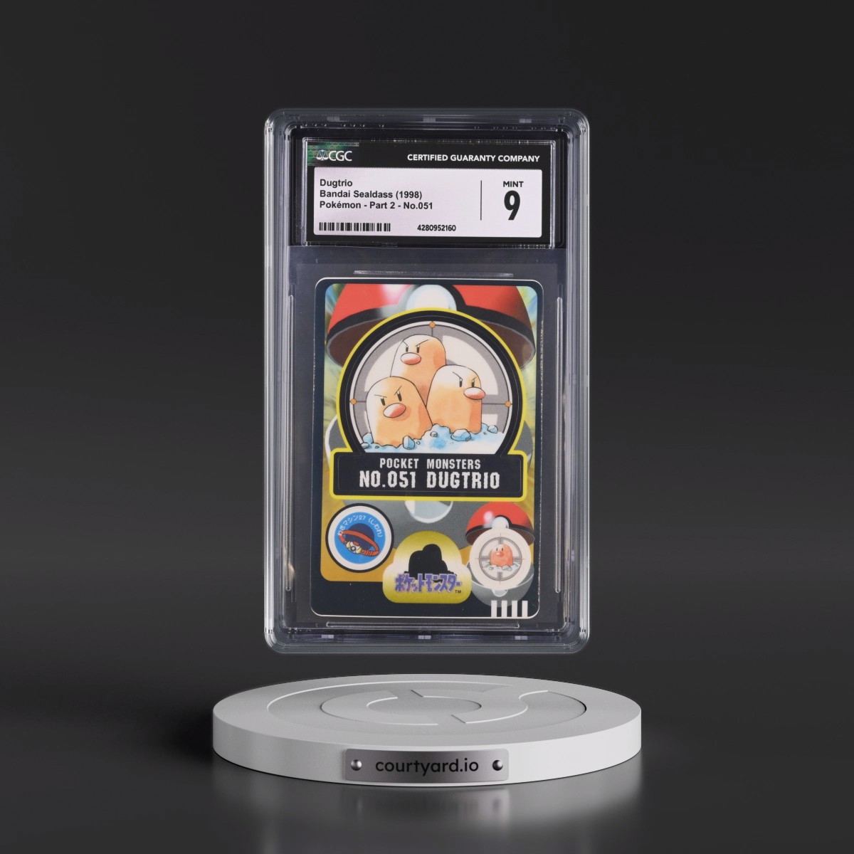 1997 Pokémon - Part 2 #051 Dugtrio (CGC 9 MINT)