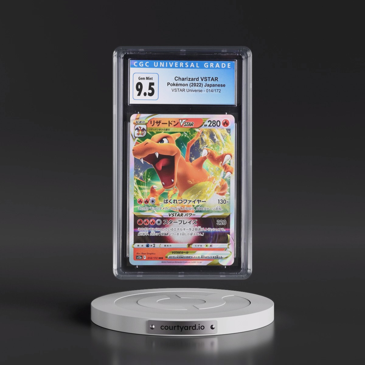 2022 VSTAR Universe #014/172 Charizard VSTAR - Holo (CGC 10 GEM MINT)