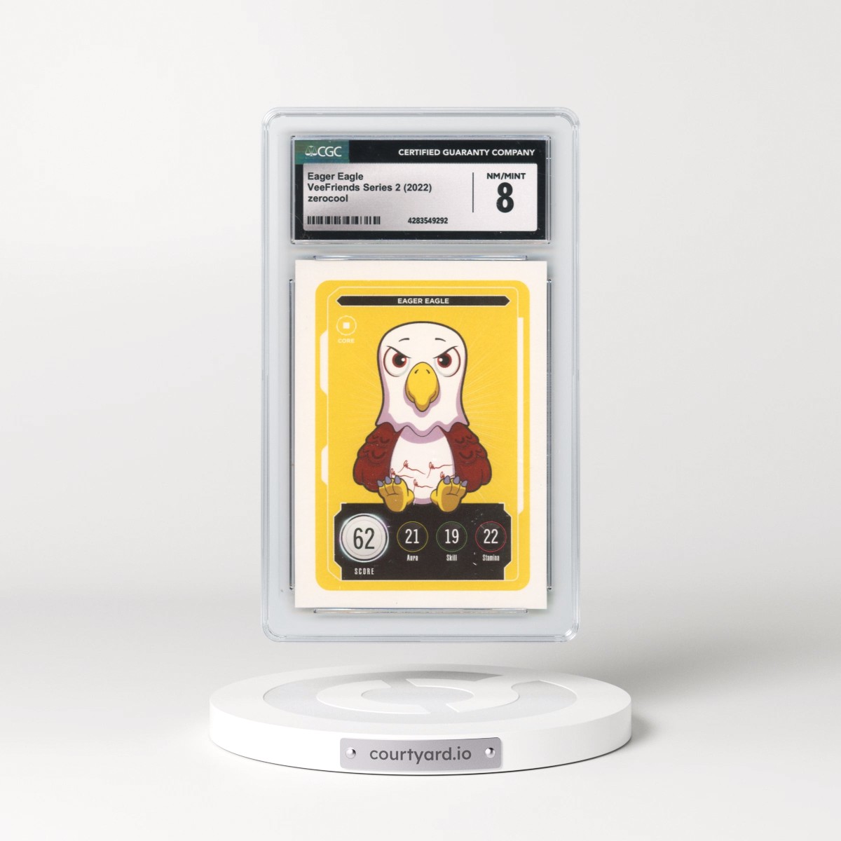 2022 VeeFriends Series 2 - English Eager Eagle (CGC 8 NM-MT)