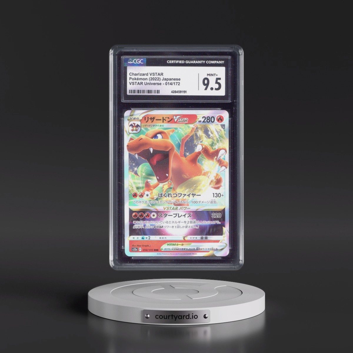 2022 VSTAR Universe #014/172 Charizard VSTAR - Holo (CGC 9.5 MINT+)