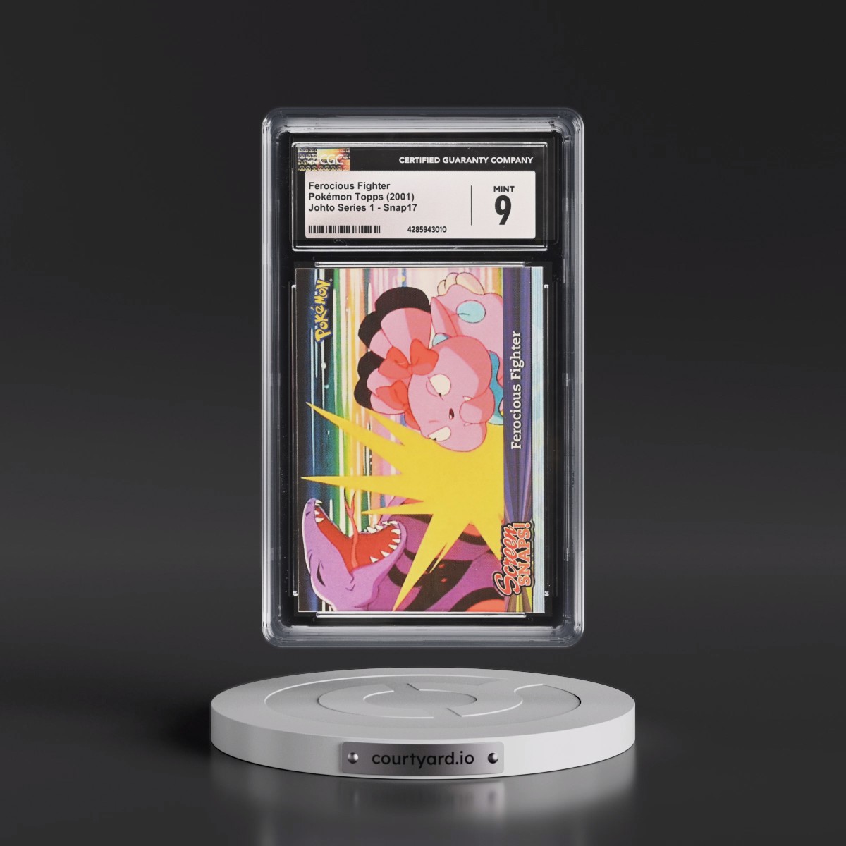 2001 Johto Series 1 #Snap17 Ferocious Fighter (CGC 9 MINT)