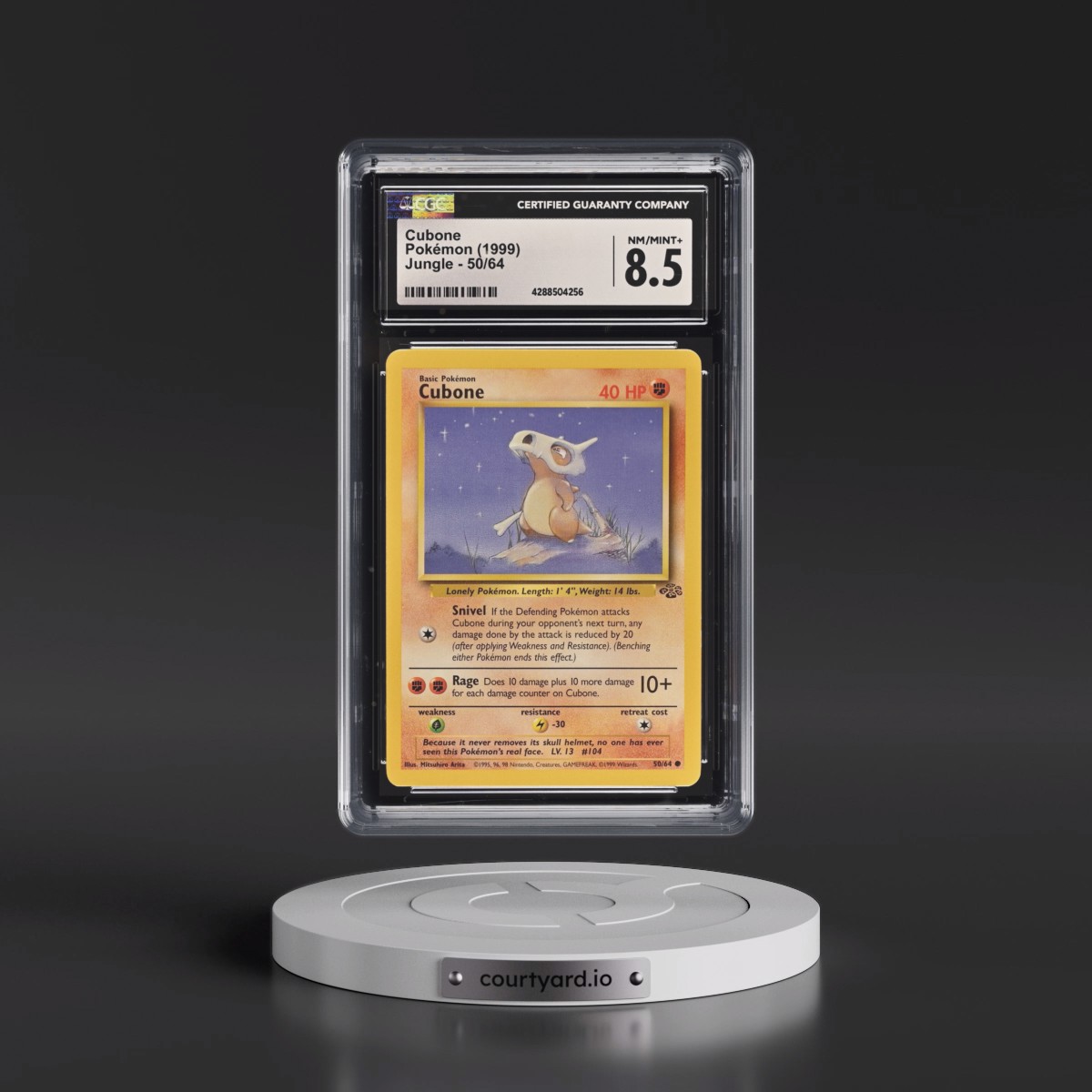 1999 Jungle #50/64 Cubone (CGC 8.5 NM-MT+)