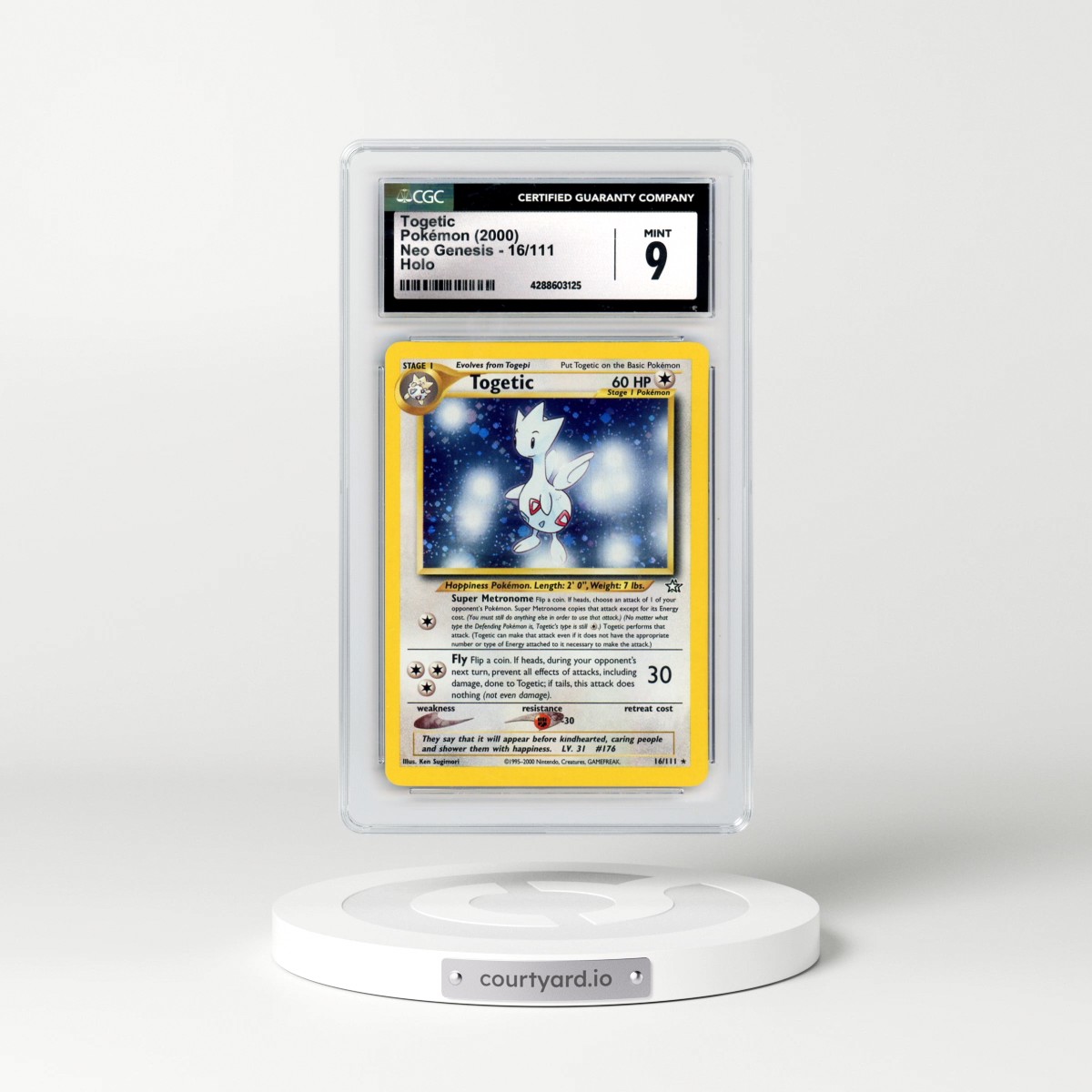 2000 Neo Genesis #16/111 Togetic - Holo (CGC 9 MINT)