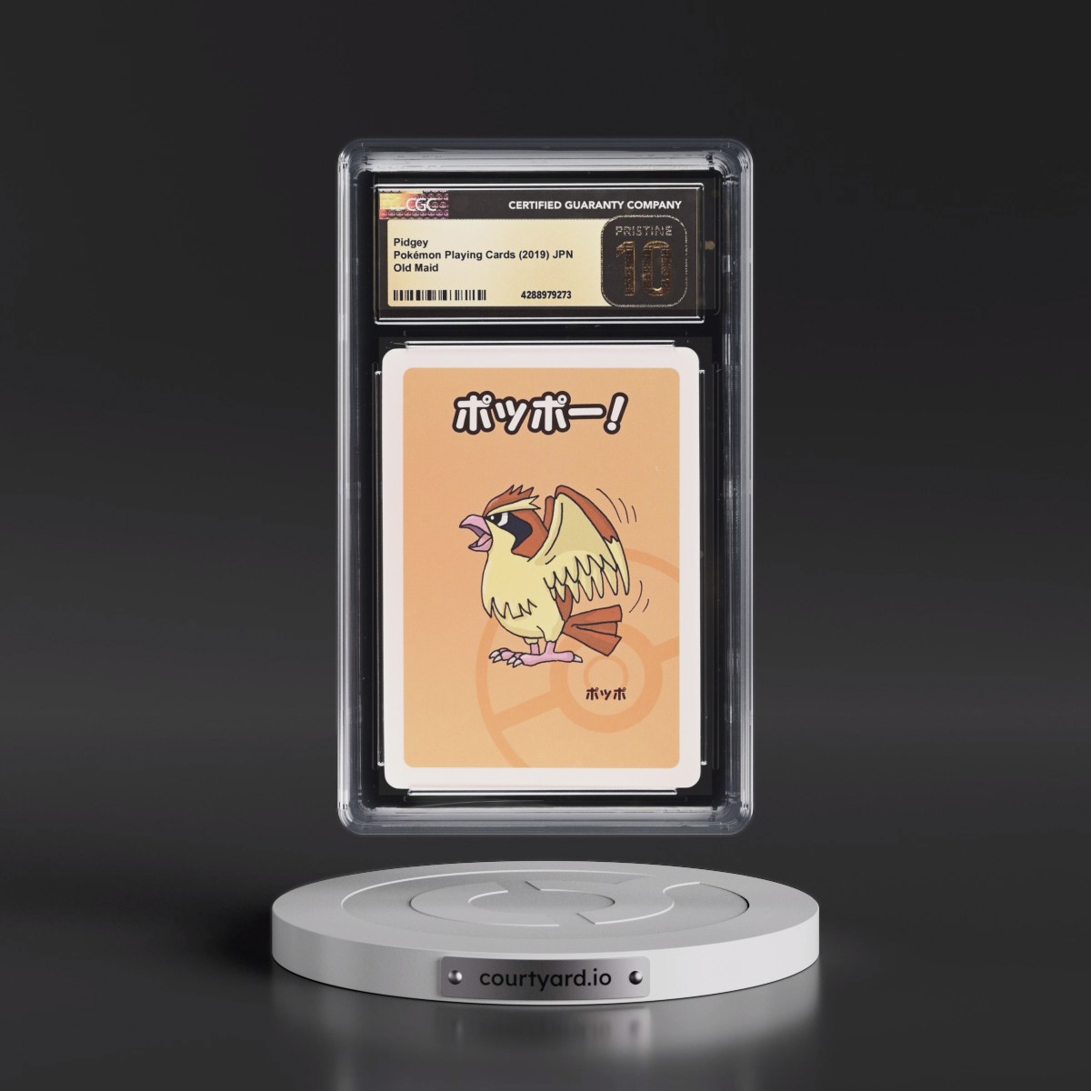 2019 Old Maid (Red Back) Pidgey CGC 10